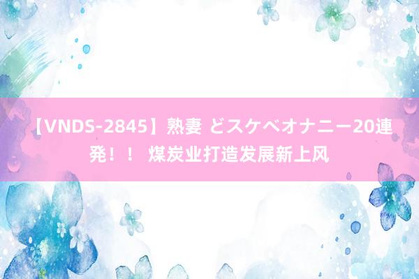 【VNDS-2845】熟妻 どスケベオナニー20連発！！ 煤炭业打造发展新上风